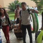 As 13 Families Storm Lagos, Stage Set For MDA 8 Epic Dance BattleUnaka Family from Abuja at the Muritala Muhammed Local Airport Lagos when they arrive for the Maltina Dance All season eight (MDA8) academy