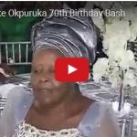 VIDEO: Pastor Luke Okpuruka 70th Birthday Bash