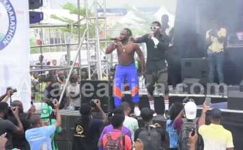 Hip-Hop Sensation, D’Banj & Slimcase’s electrifying performance @ Access Bank Lagos City Marathon