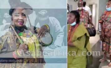 OBASANJO D’ARA: How 1st African Female Talking Drummer, ARA dazzled OBJ @ 84