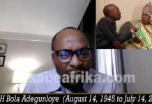 My Dad died a Hero, Nobody killed him = Late Egbeji Oloogun’s son, Prince Kola Adegunloye